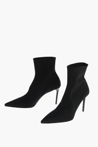 Stivaletti Sock con Tacco a Spillo
