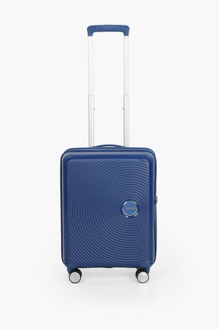 SOUNDBOX Cabin Trolley 55cm 4W Expandable Midnight Navy