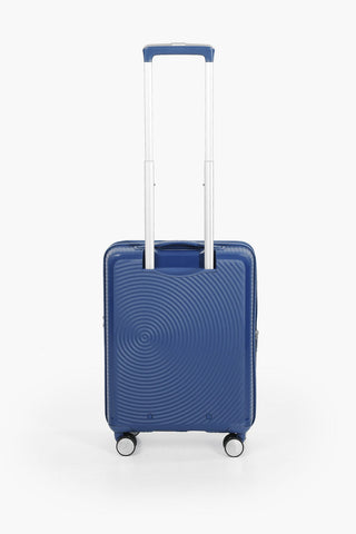 SOUNDBOX Cabin Trolley 55cm 4W Expandable Midnight Navy