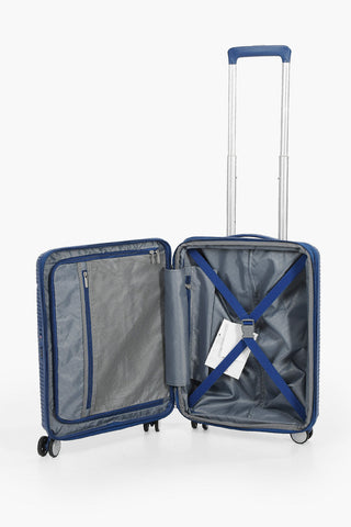 SOUNDBOX Cabin Trolley 55cm 4W Expandable Midnight Navy