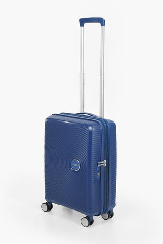 SOUNDBOX Cabin Trolley 55cm 4W Expandable Midnight Navy