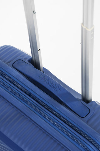 SOUNDBOX Cabin Trolley 55cm 4W Expandable Midnight Navy