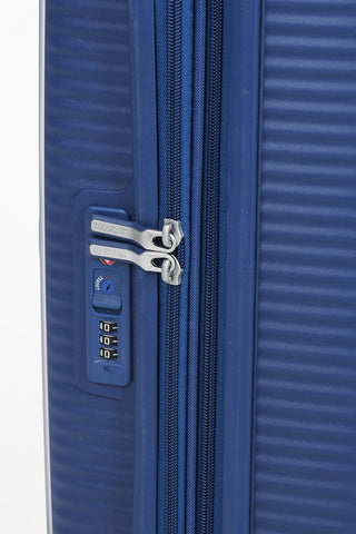 SOUNDBOX Cabin Trolley 55cm 4W Expandable Midnight Navy