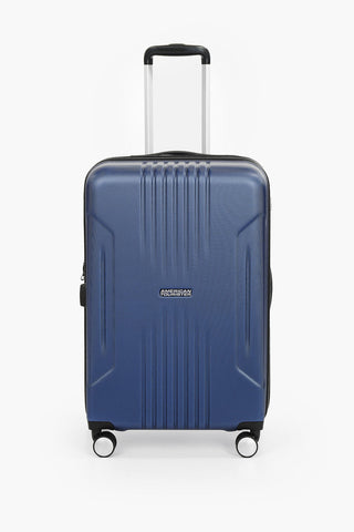 TRACKLITE Medium Trolley 67cm 4W Expandable Dark Navy