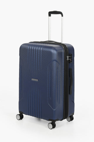 TRACKLITE Medium Trolley 67cm 4W Expandable Dark Navy
