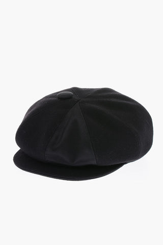 Satin Patch Pageboy Hat