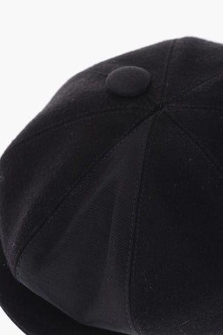 Satin Patch Pageboy Hat