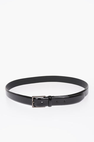 Cintura 297 in Pelle lucida 30mm