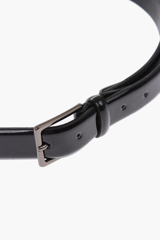 Cintura 297 in Pelle lucida 30mm
