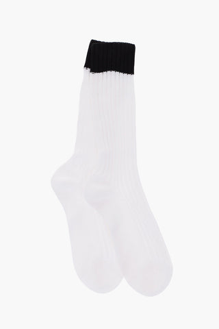 Calzini lunghi in cotone stretch
