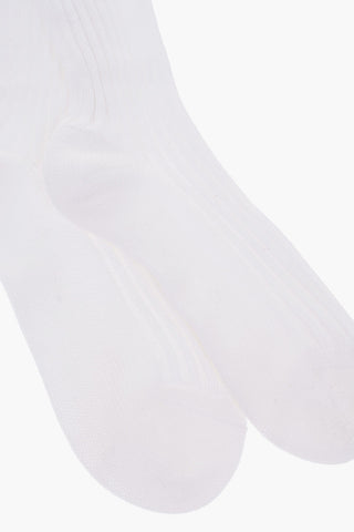 Calzini lunghi in cotone stretch