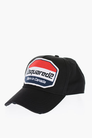 Cappello Baseball Gabardine con Ricamo