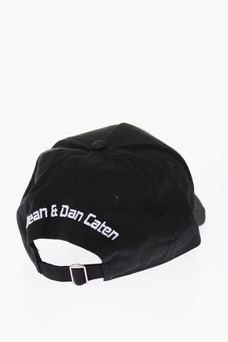Cappello Baseball Gabardine con Ricamo