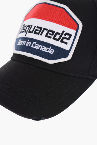 Cappello Baseball Gabardine con Ricamo