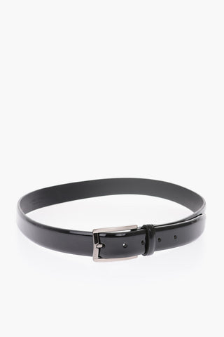 Cintura 297 in Pelle lucida 30mm