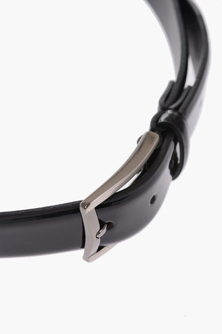 Cintura 297 in Pelle lucida 30mm