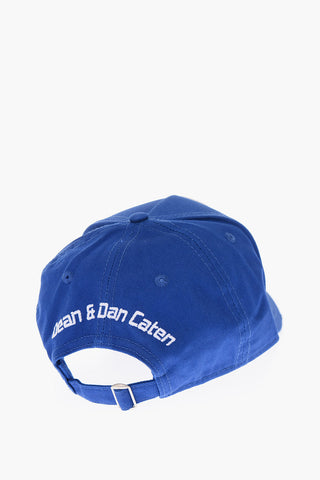 gabardine cap with embroidery