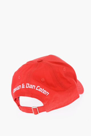 gabardine cap with embroidery