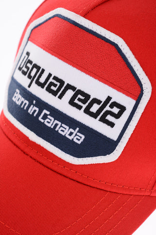 gabardine cap with embroidery