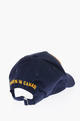 gabardine cap with embroidery