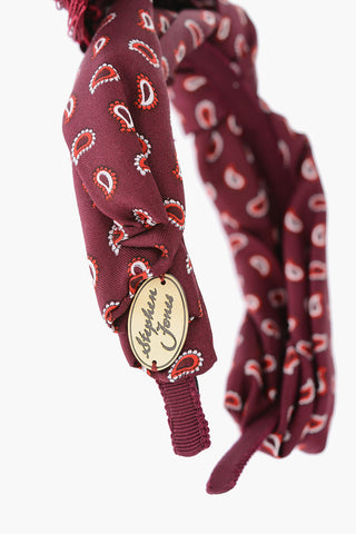 MISS JONES Cerchietto per Capelli EUGENIE disegno cashmere