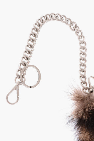 marmot fur keyring