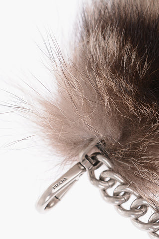 marmot fur keyring