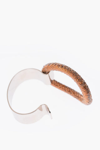 Bracciale in metallo con dettaglio strass