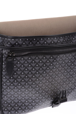 leather EIGER mini messenger bag