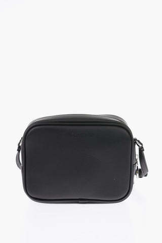 JEANS eco leather camera bag with adjustable shoulder strap