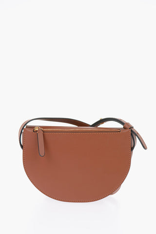 leather ANNA big belt bag with removable shoulder strap