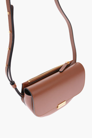 leather ANNA big belt bag with removable shoulder strap