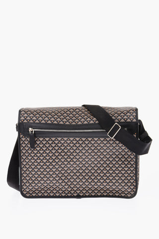leather EIGER messenger bag