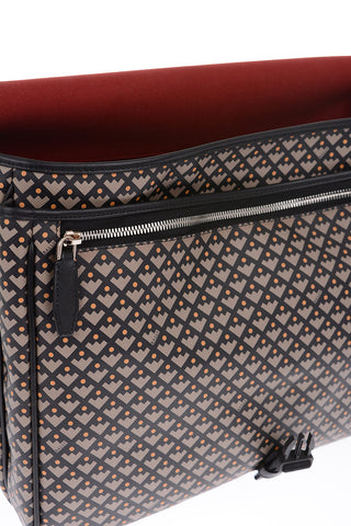 leather EIGER messenger bag