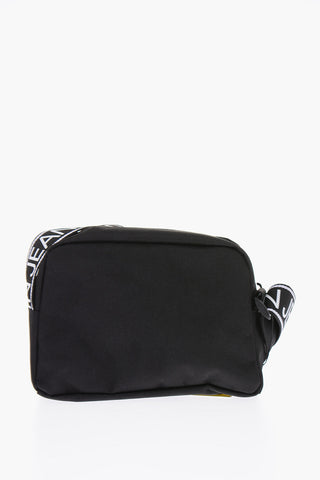 JEANS fabric camera bag with double zip