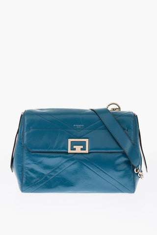 borsa ID a spalla media in pelle 