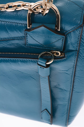 borsa ID a spalla media in pelle 