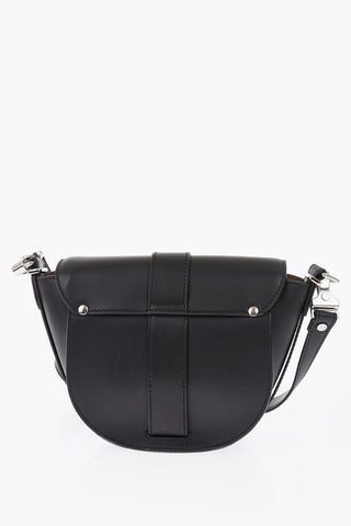 leather Saddle bag with removable shoulder strap