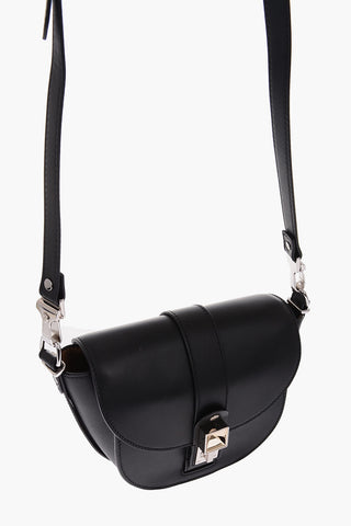 leather Saddle bag with removable shoulder strap