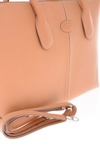 Borsa a mano in pelle con doppio manico