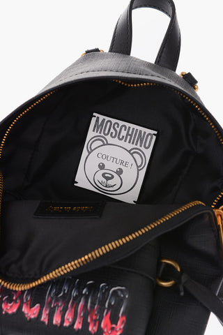 COUTURE! eco leather bat teddy bear mini backpack