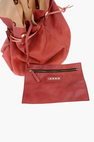 leather Bucket bag