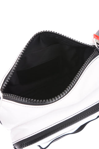 borsa camera urban in ecopelle con doppia zip
