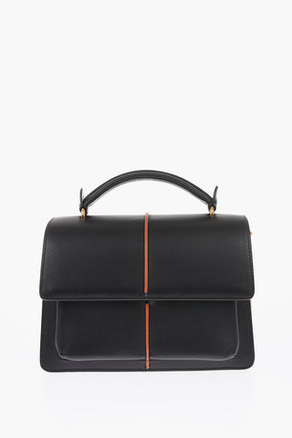Borsa a Mano in pelle con tracolla removibile