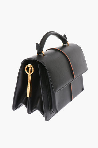 Borsa a Mano in pelle con tracolla removibile