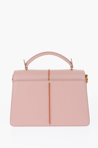 leather Handbag with removable shoulder strap