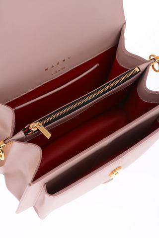 leather Handbag with removable shoulder strap