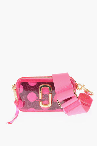 glitter THE JELLY SNAPSHOT shoulder bag with detachable inner pochette