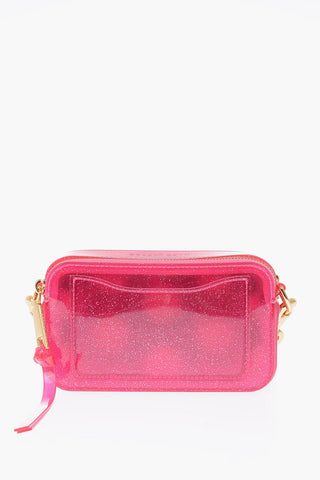 borsa a spalla THE JELLY SNAPSHOT glitter con pochette interno removibile