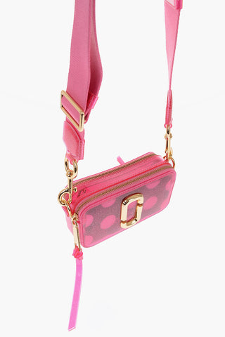 borsa a spalla THE JELLY SNAPSHOT glitter con pochette interno removibile